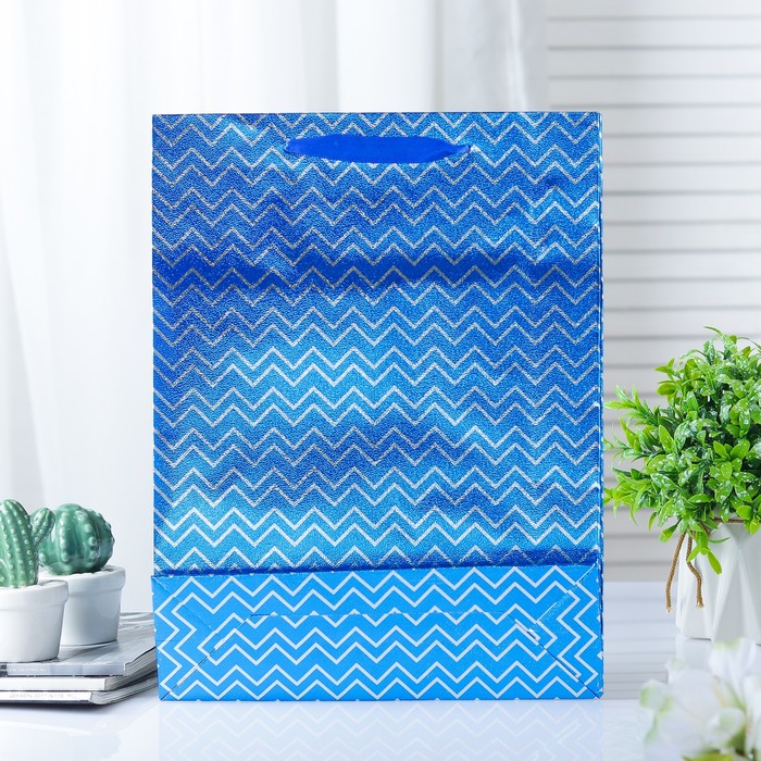 Пакет голография, 26 х 34 х 8 см