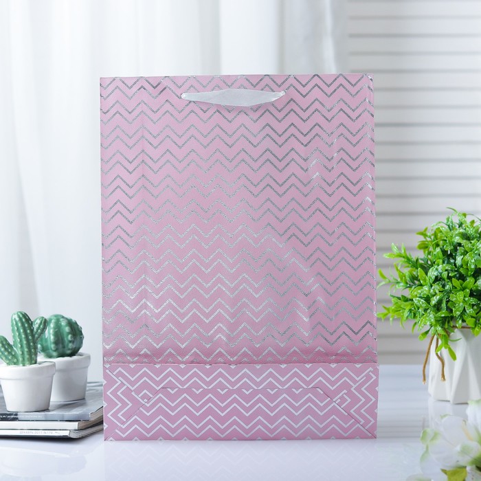 Пакет голография, 26 х 34 х 8 см