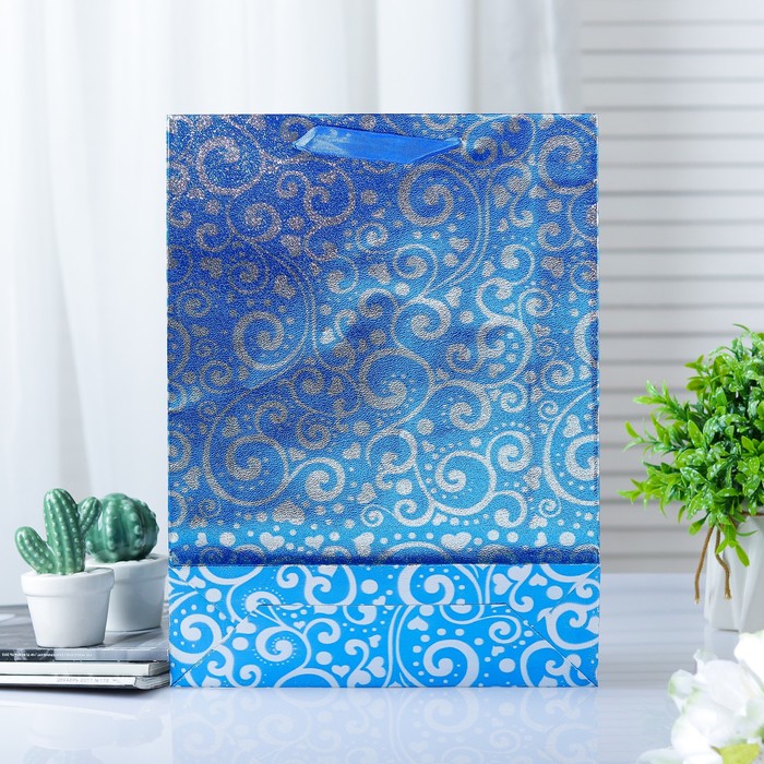 Пакет голография, 26 х 34 х 8 см