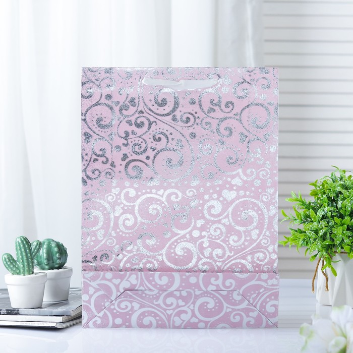 Пакет голография, 26 х 34 х 8 см