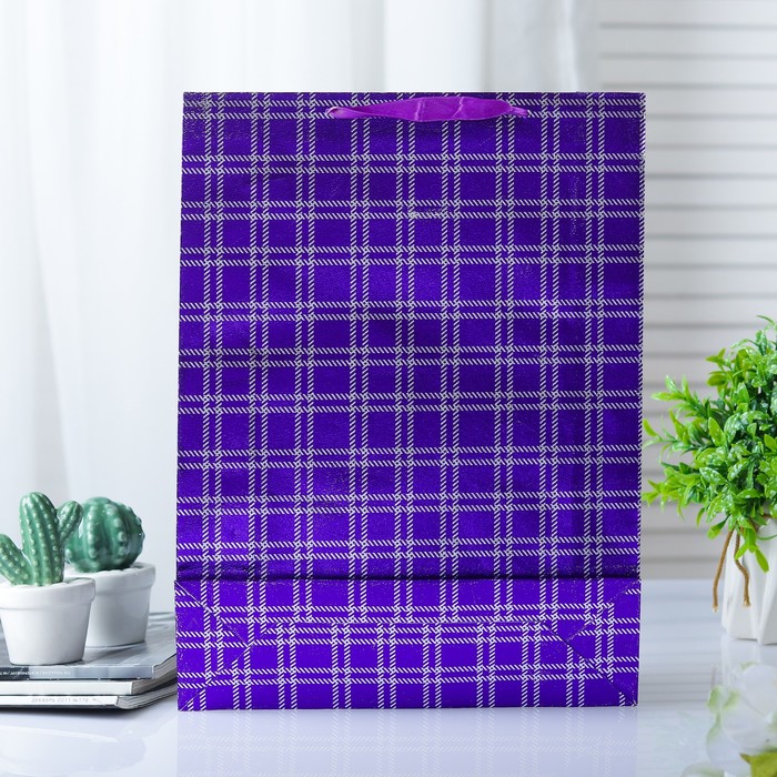 Пакет голография, 26 х 34 х 8 см