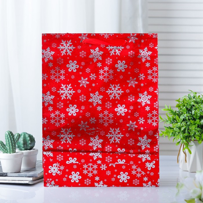 Пакет голография, 26 х 34 х 8 см