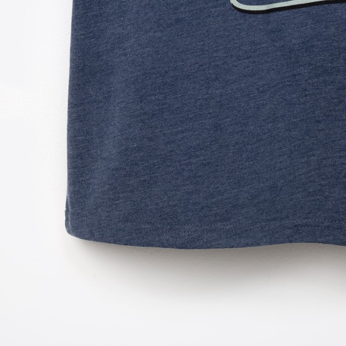 Футболка мужская KAFTAN "Лучший папа" р-р 54-56, синий