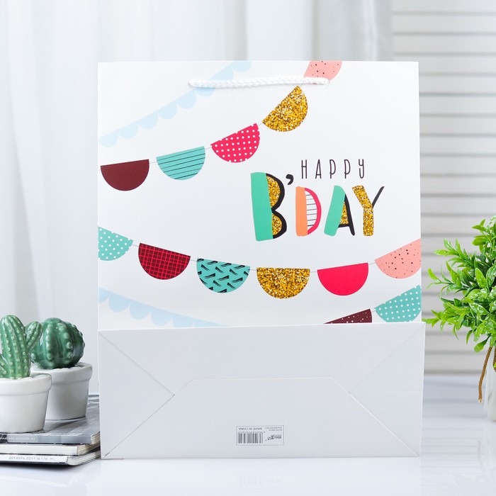 Пакет ламинированный 26 х 12 х 32 см