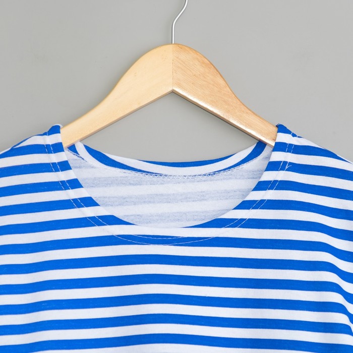 Тельняшка мужская 1350 цвет синяя полоска, р-р 46