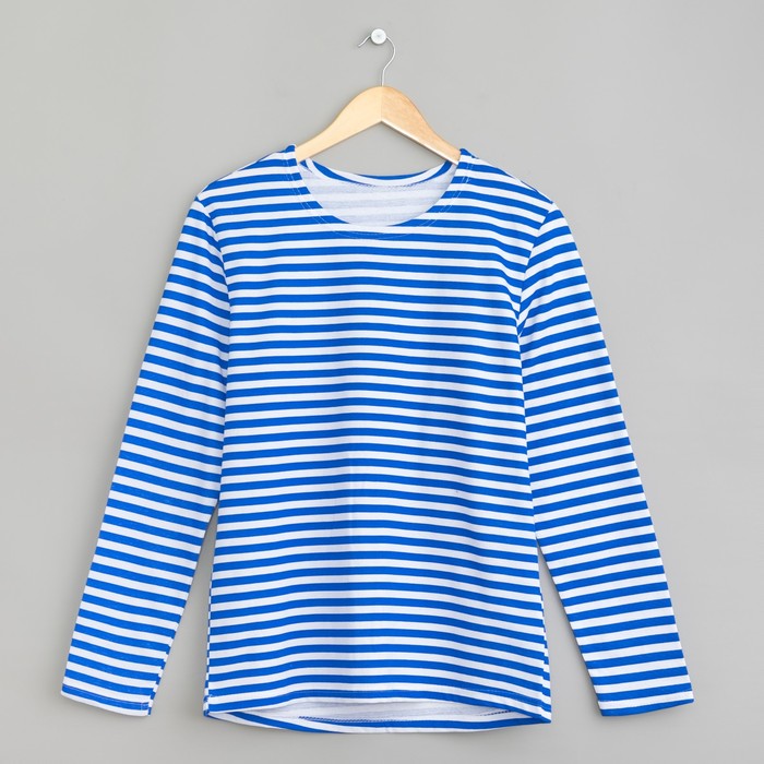 Тельняшка мужская 1350 цвет синяя полоска, р-р 48