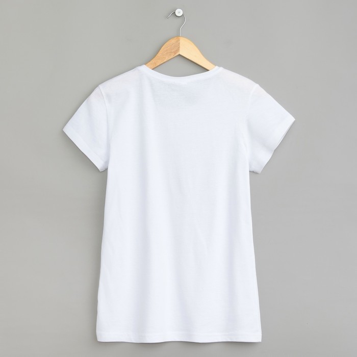 Футболка женская ФУТ-001 цвет белый, р-р 52