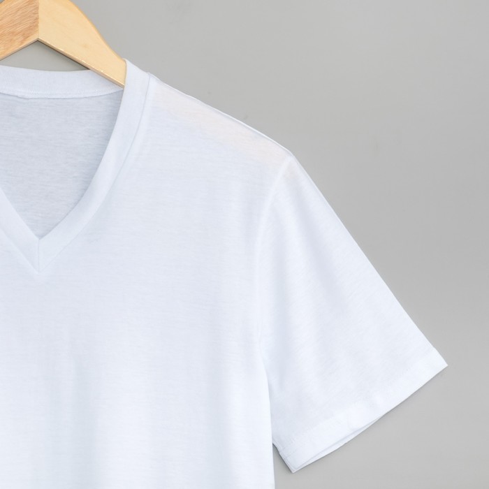 Футболка мужская МФ-2 цвет белый, р-р 46