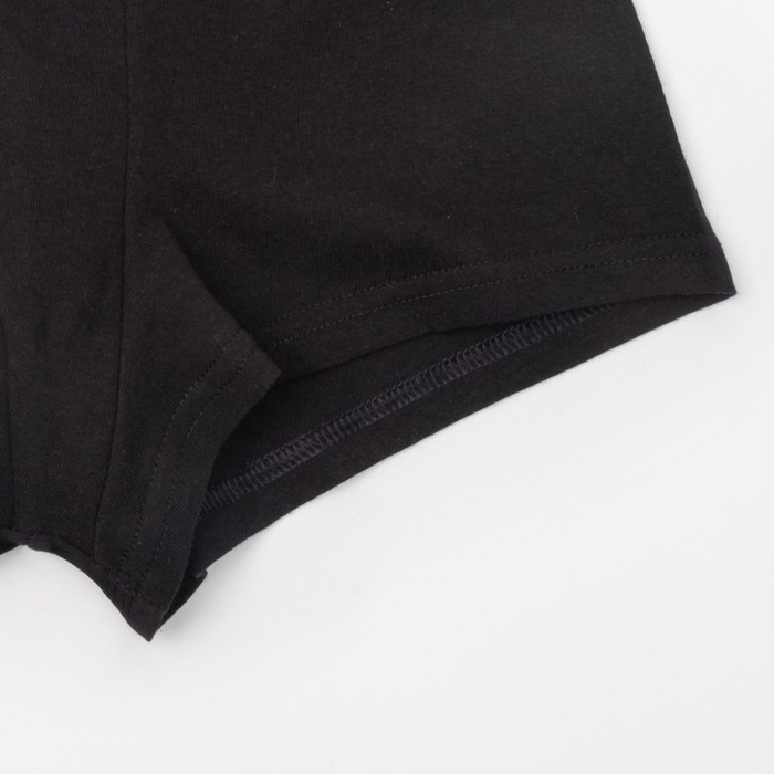 Трусы мужские боксеры ТМБ-01 цвет чёрный, р-р 46