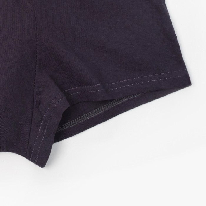 Трусы мужские боксеры ТМБ-01 цвет серый, р-р 52