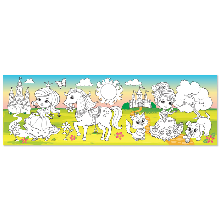 Набор длинных раскрасок 7 шт №2