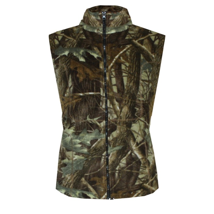 Жилет флисовый, с подогревом RedLaika RL-FH-06 "Лес-3", 48-50, 3,5 - 13 часов, 2600 мАч