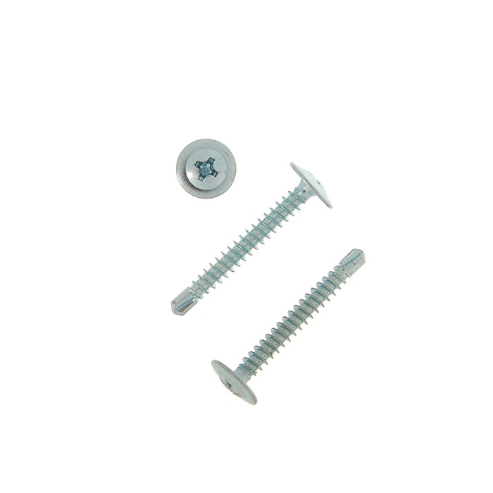 Саморезы с прессшайбой, 4.2х32 мм, сверло, 5000 шт.