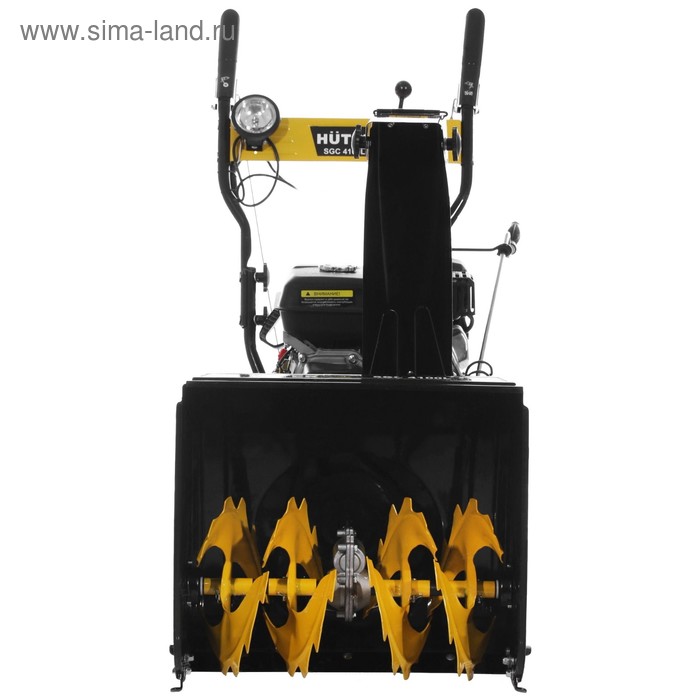 

Снегоуборщик Huter SGC 4100L, бензиновый, 7 л.с., захват 56/54 см, ск. 5/2, ручной старт