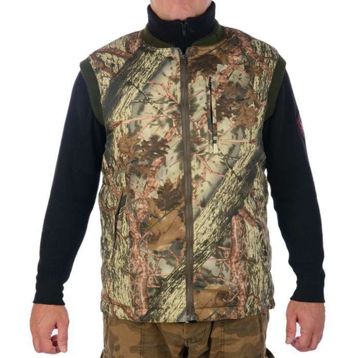 Жилет с подогревом "Серый каштан", 60-62, 2 USB модуля, без аккум