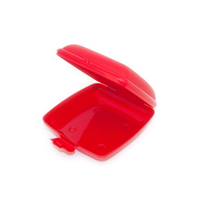 Ланч-бокс Oursson, 14,5 × 14 × 5,2 см, красный