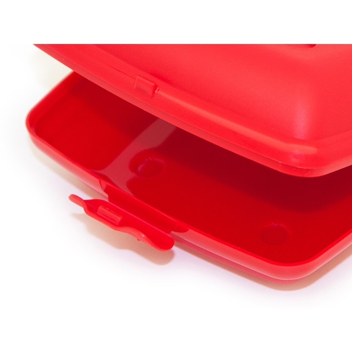 Ланч-бокс Oursson, 14,5 × 14 × 5,2 см, красный