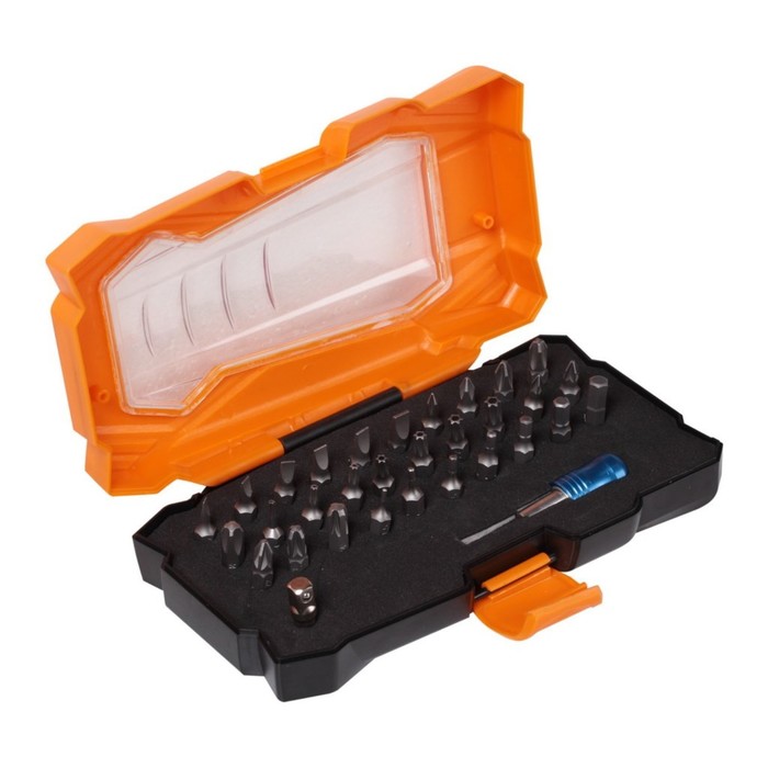 Набор бит вставок Airline AT-B-01, 1/4", 6.35 мм, S2, 58-62 HRC, 32 предмета