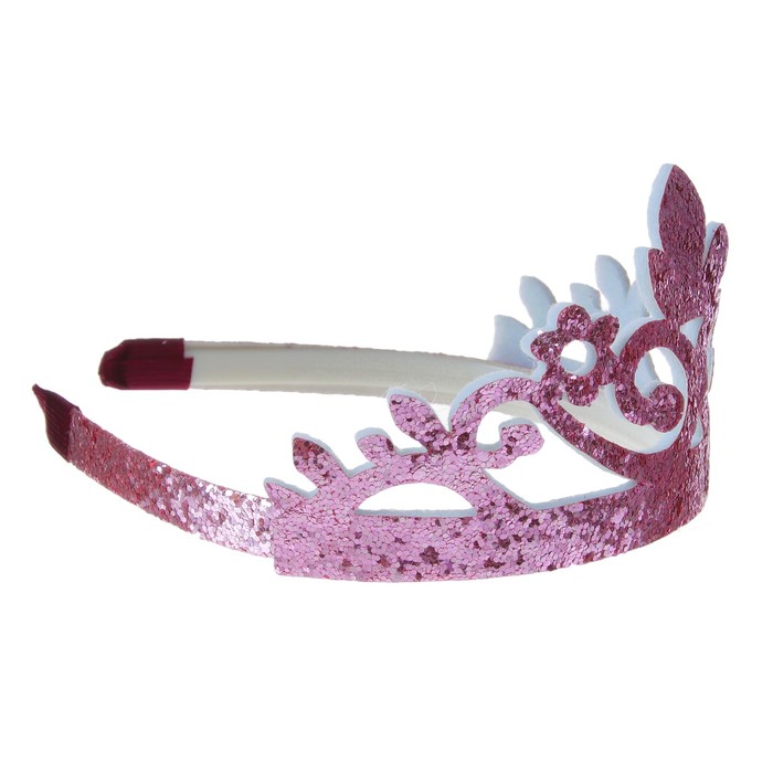 Корона "Принцесса", цвет розовый