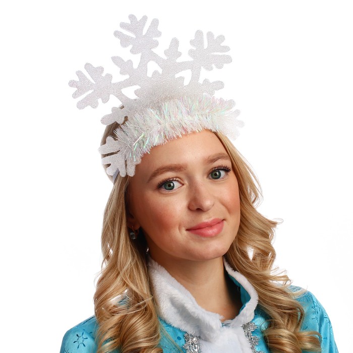 Кокошник "Снежинка резная-1"