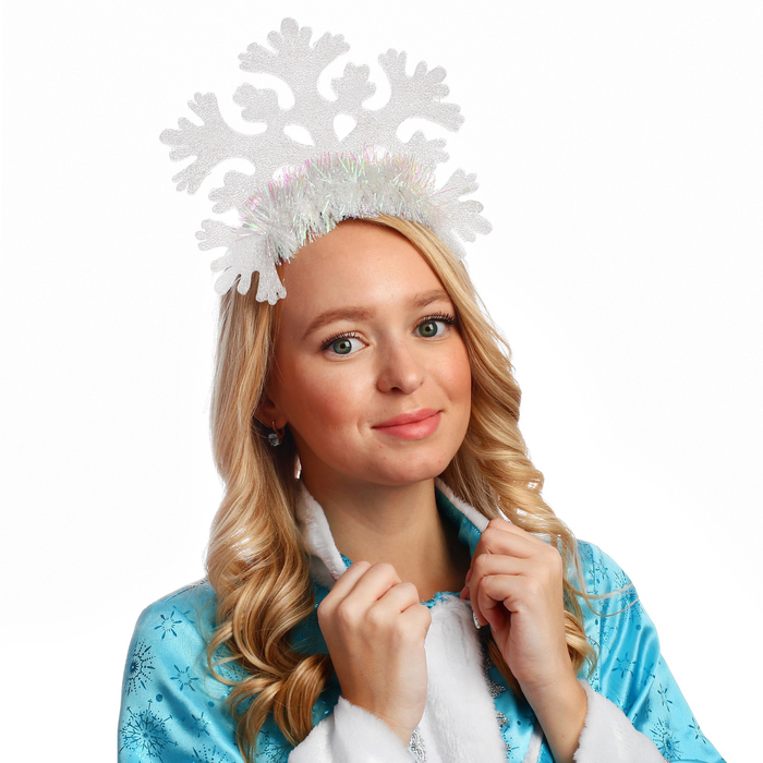 Кокошник "Снежинка" малая