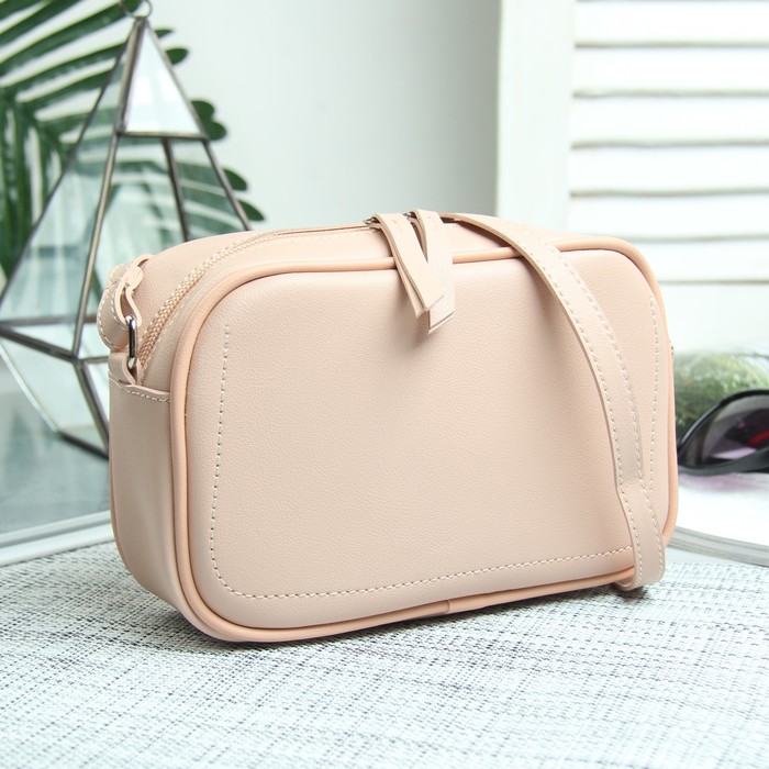 Сумка жен Мелисса, 20*6,5*14,5, отд на молнии, длин ремень, розовый