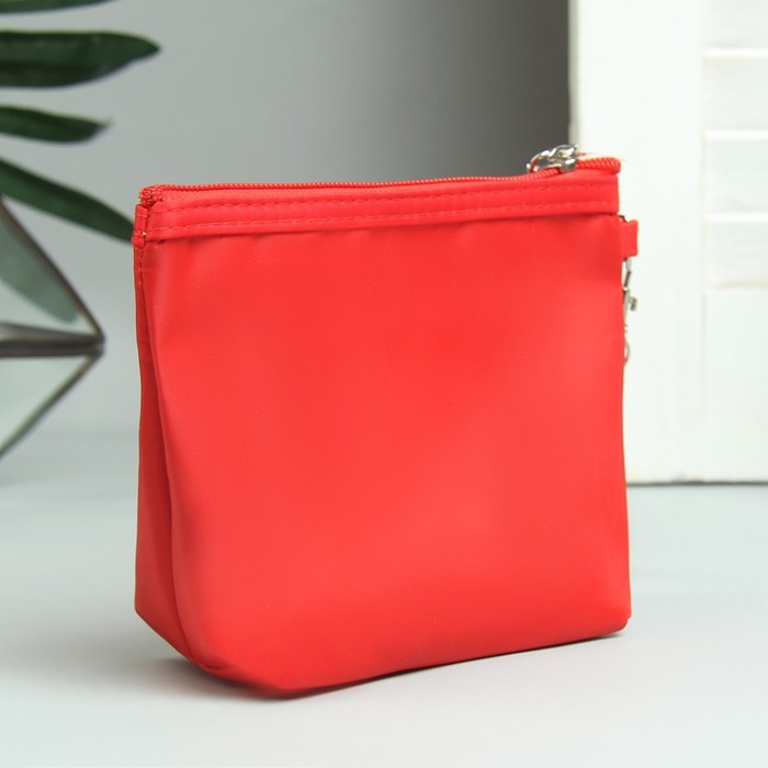 Набор косметичек 2 в 1 «Любовь», отдел на молнии, цвет красный