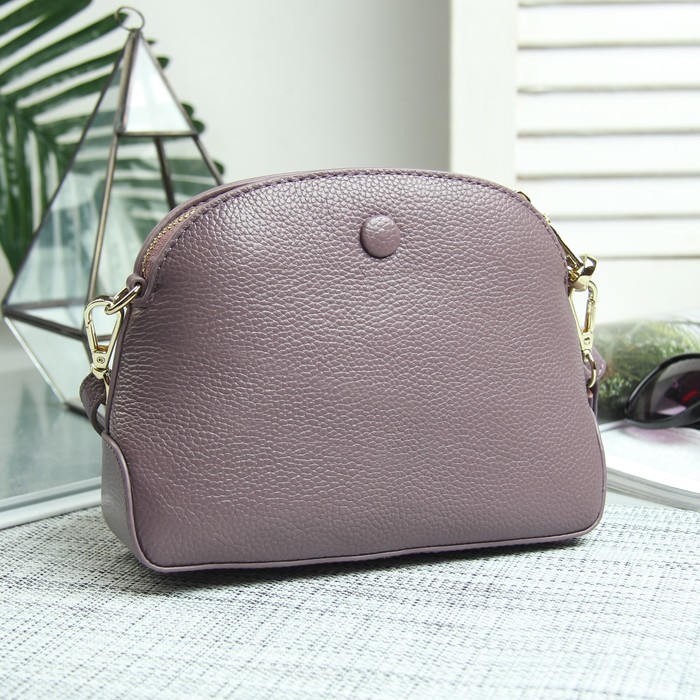 Сумка жен Ева, 21*7*15, отд на молнии, 2 н/кармана, длин ремень, пудра