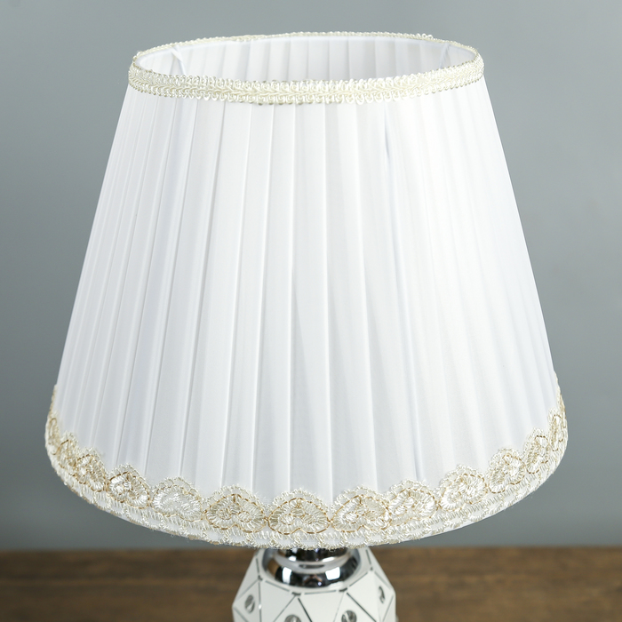 Лампа настольная Е27 25W 220В "Карпата" низ подсветка 28х28х44,5