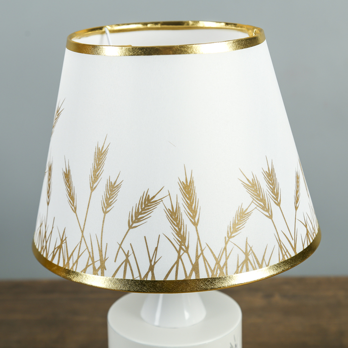 Лампа настольная Е27 25W "Колоски" низ подсветка 27х27х39,5 см