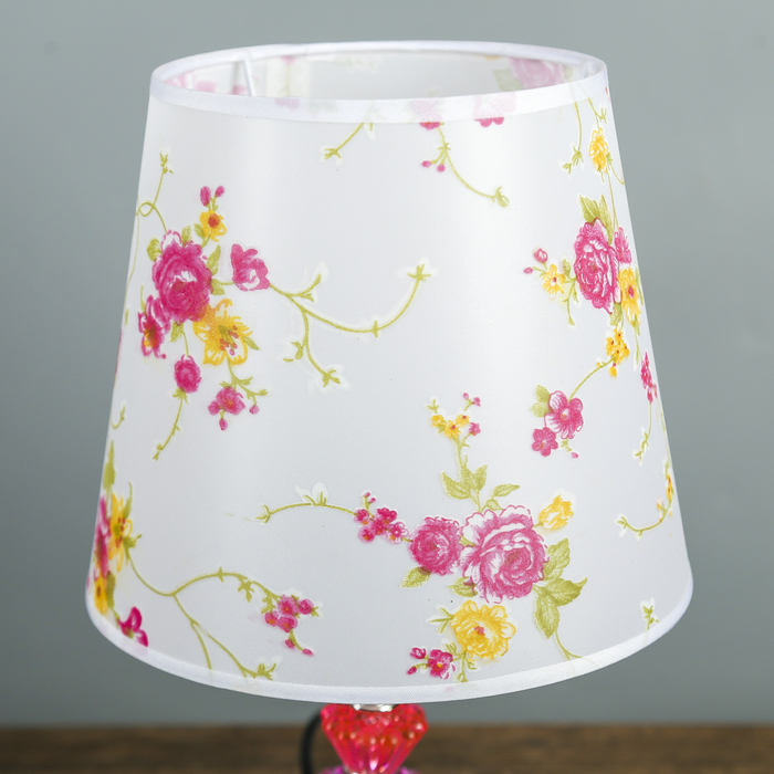 Лампа настольная "Газания" E27 40W низ с подсветкой 23х23х38,5 см