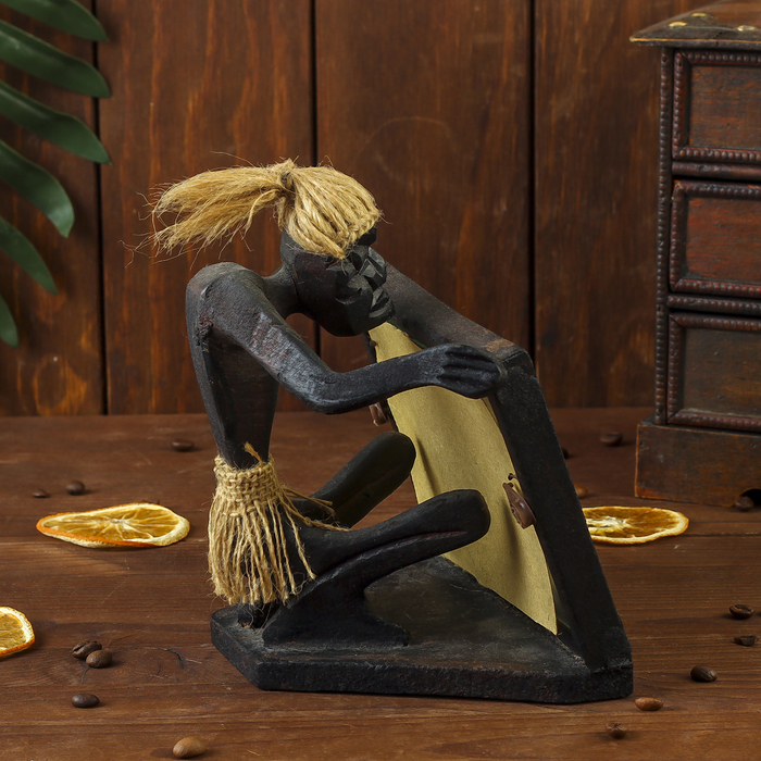 Сувенир фоторамка "Асмат" дерево, стекло/зеркало МИКС 10х15 см