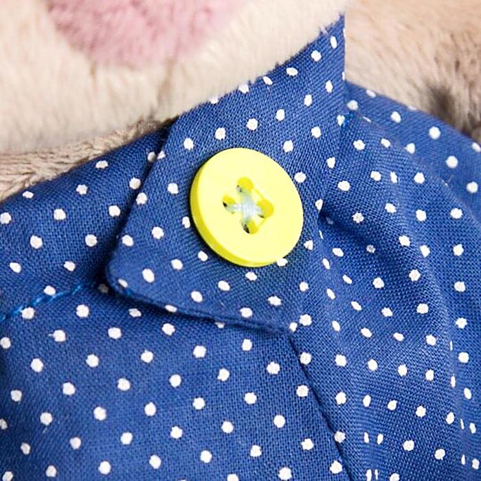 Мягкая игрушка «Зайка Ми» в трусах на лямочках, 15 см