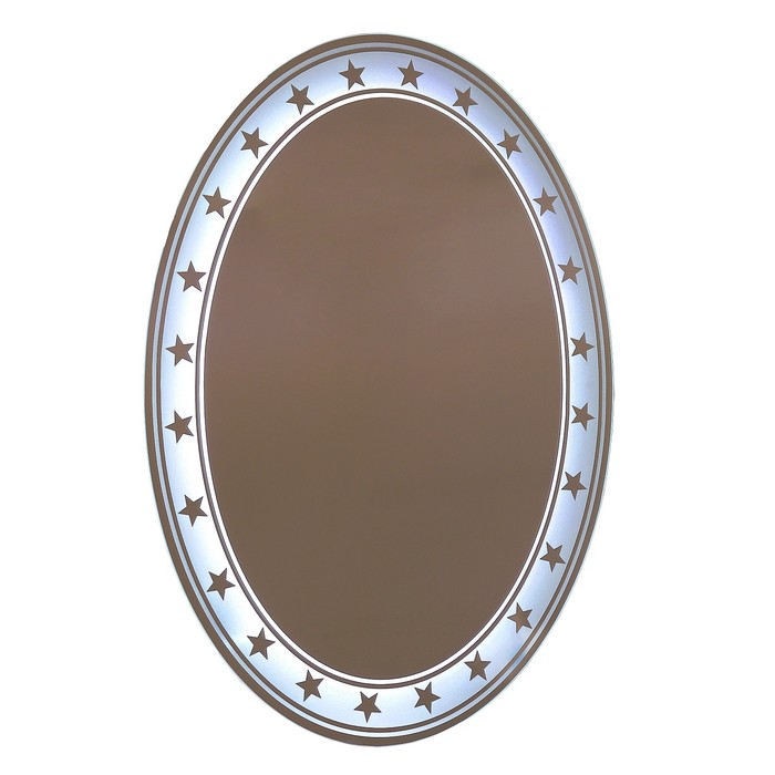 Зеркало «Звезды», с внутренней подсветкой, настенное, 60×80 см