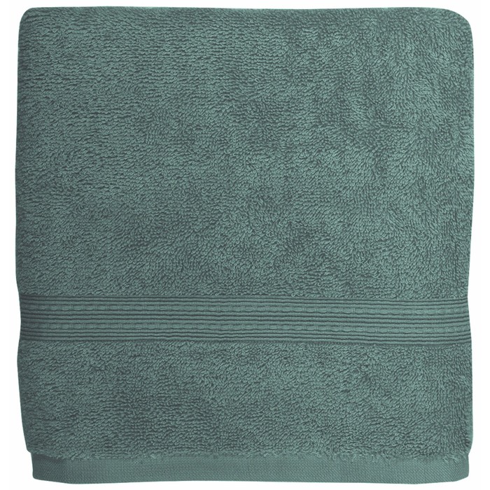 Полотенце Classic, размер 50х90 см, сине-зелёный, махра 400 г/м2