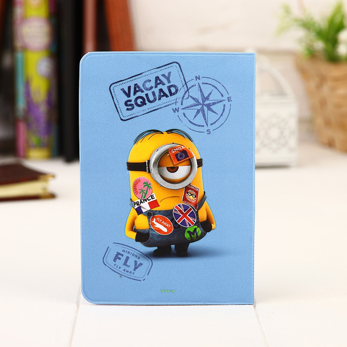 Обложка для паспорта "Путешествия", Гадкий Я