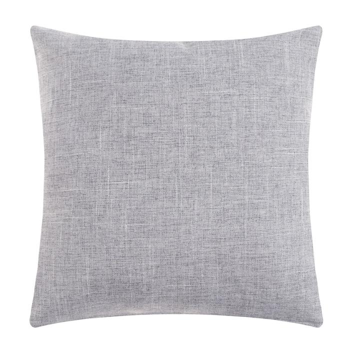Наволочка декоративная Этель "Классика", цв.серый, 43*43 см, 100% п/э