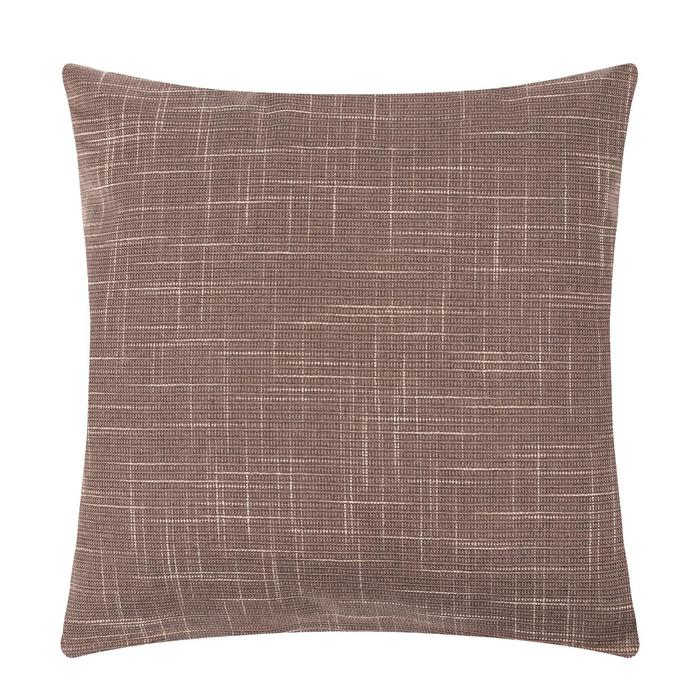 Наволочка декоративная Этель "Классика", цв.шоколад, 43*43 см, 100% п/э