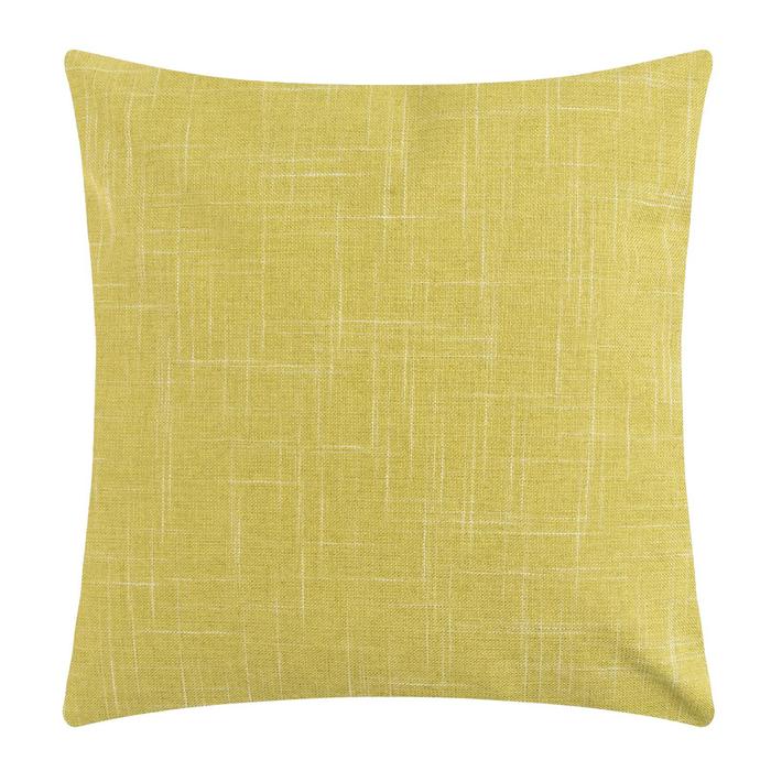 Наволочка декоративная Этель "Классика", цв.лаймовый, 43*43 см, 100% п/э