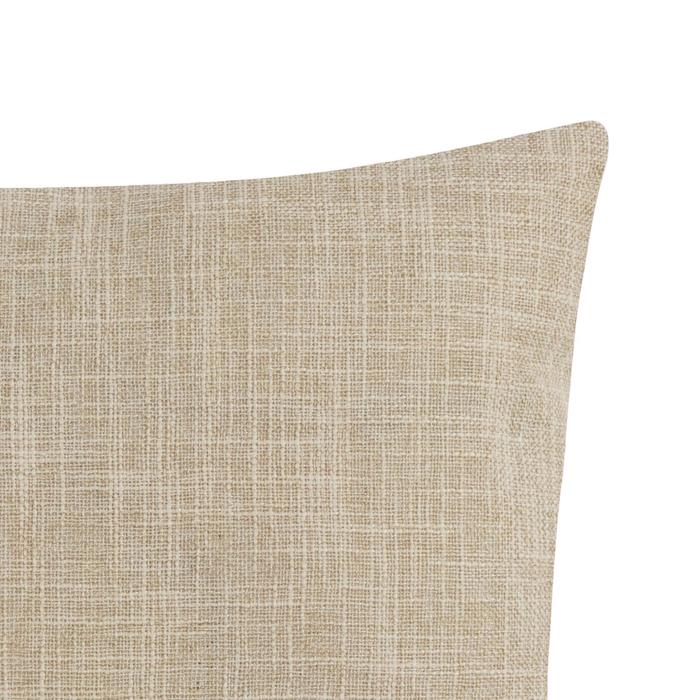 Наволочка декоративная Этель "Классика", цв.молочный, 43*43 см, 100% п/э