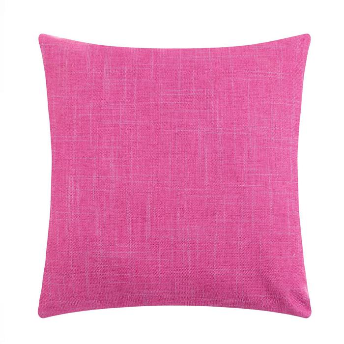 Наволочка декоративная Этель "Классика", цв.фуксия, 43*43 см, 100% п/э