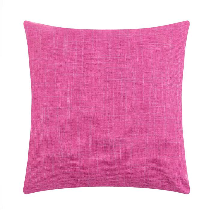 Наволочка декоративная Этель "Классика", цв.фуксия, 43*43 см, 100% п/э