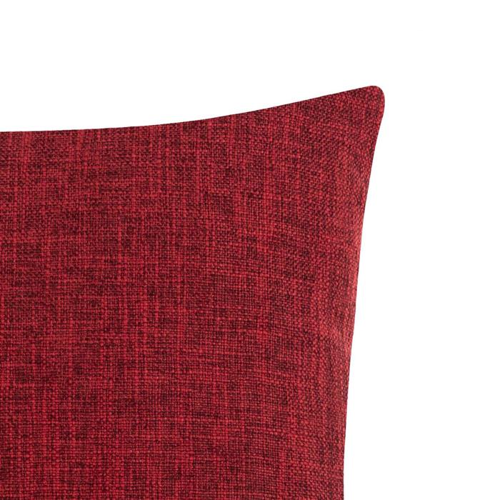 Наволочка декоративная Этель "Классика", цв.красный, 43*43 см, 100% п/э