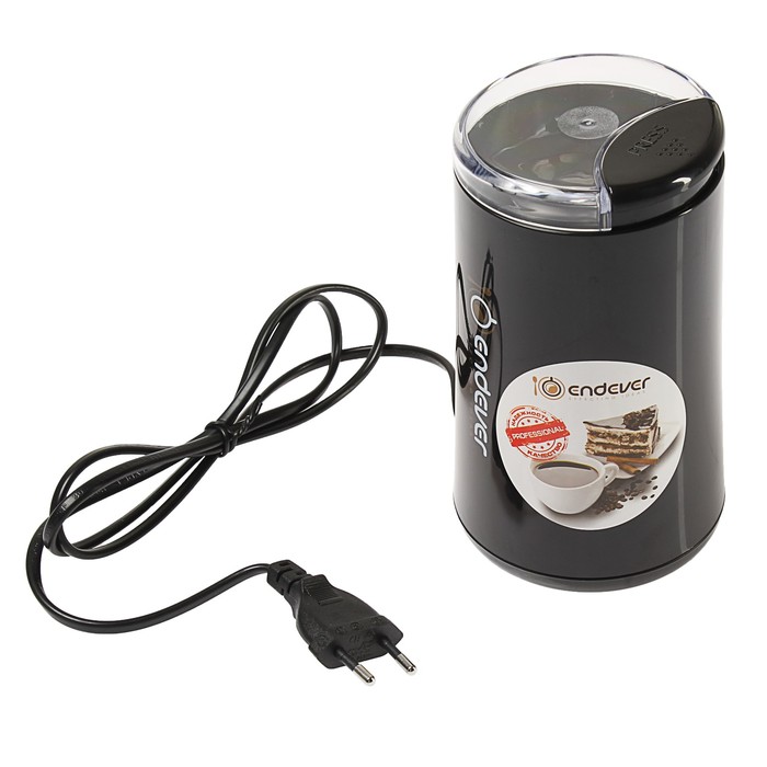 Кофемолка электрическая Endever Costa-1054, 250 Вт, 100 г, чёрная