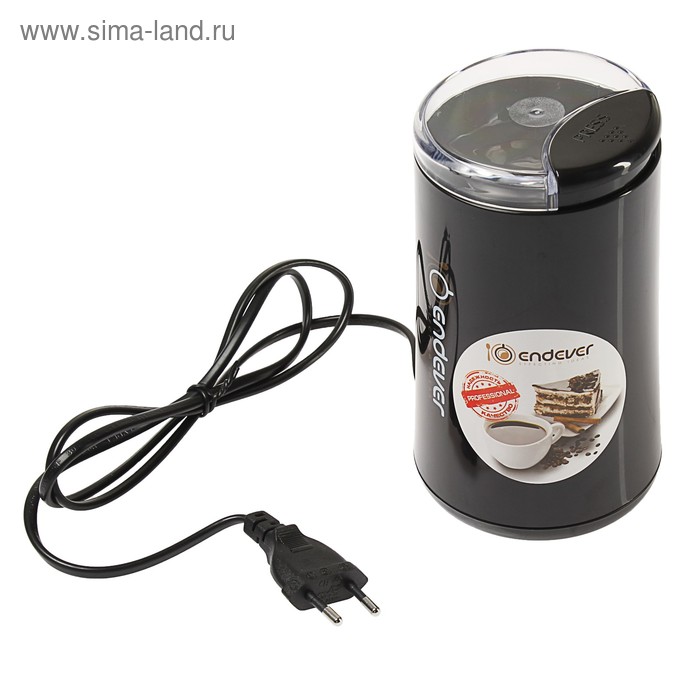 Кофемолка электрическая Endever Costa-1054, 250 Вт, 100 г, чёрная