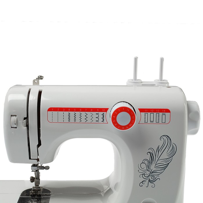Швейная машина VLK Napoli 2500, 14 видов строчки, электромеханическая, белая