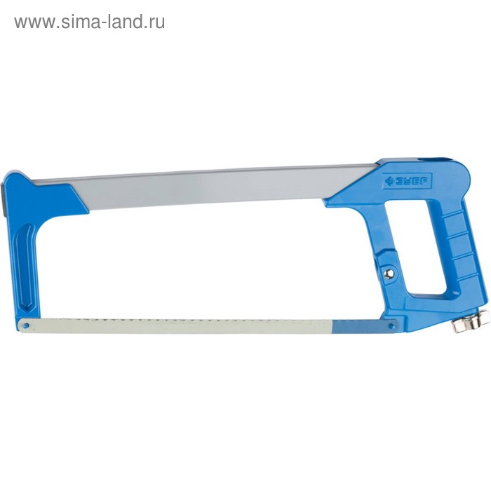 Ножовка по металлу ЗУБР ПРО-700, металлическая рукоятка, натяжение 170 кг, 300 мм