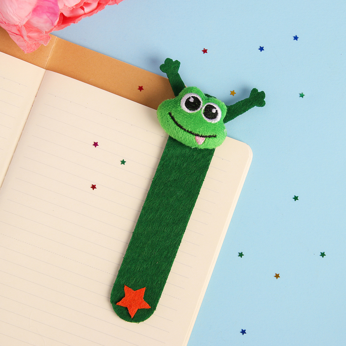 Мягкая игрушка-закладка "Лягушка"