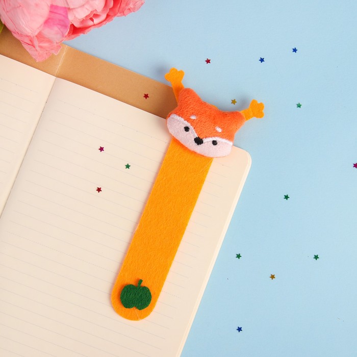 Мягкая игрушка-закладка "Лис"