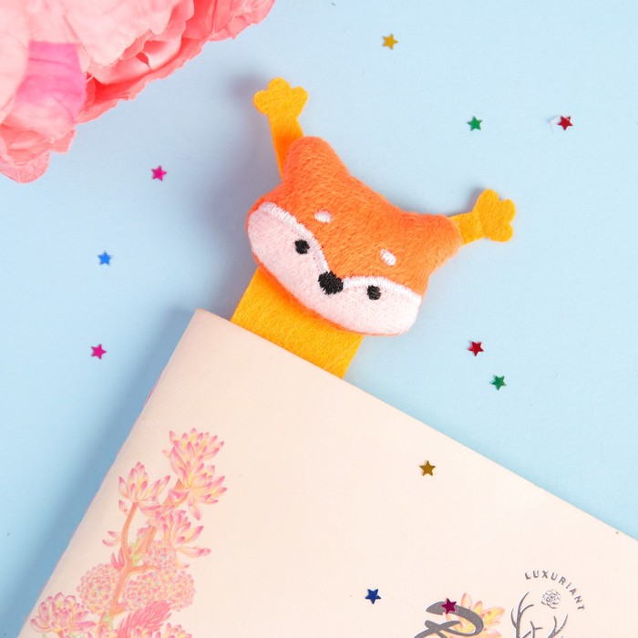 Мягкая игрушка-закладка "Лис"